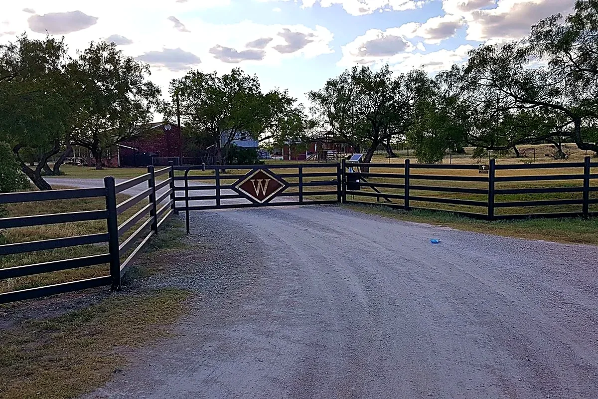 TRITEX custom ranch gate project